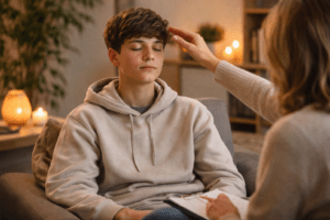 Lire la suite à propos de l’article Hypnose et santé mentale chez les jeunes : accompagner le bien-être en douceur